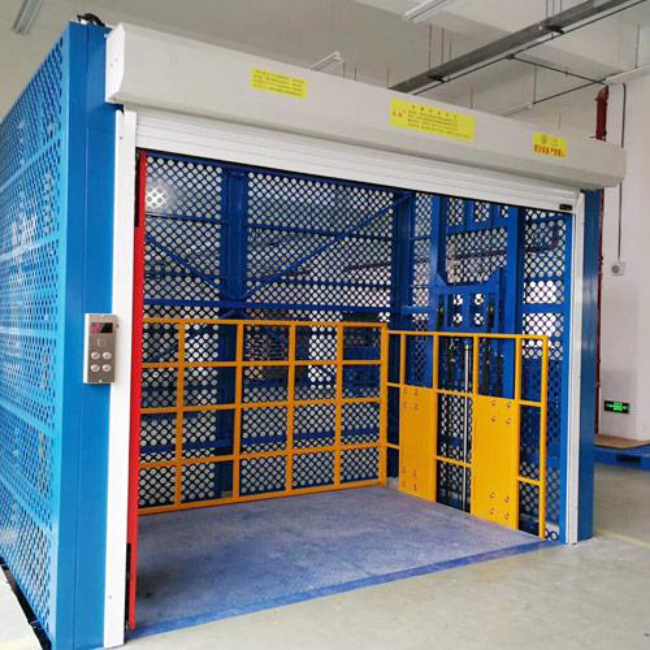 图们导轨式升降货梯